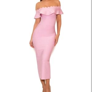 House of CB Amadea Midi Bandage Dress